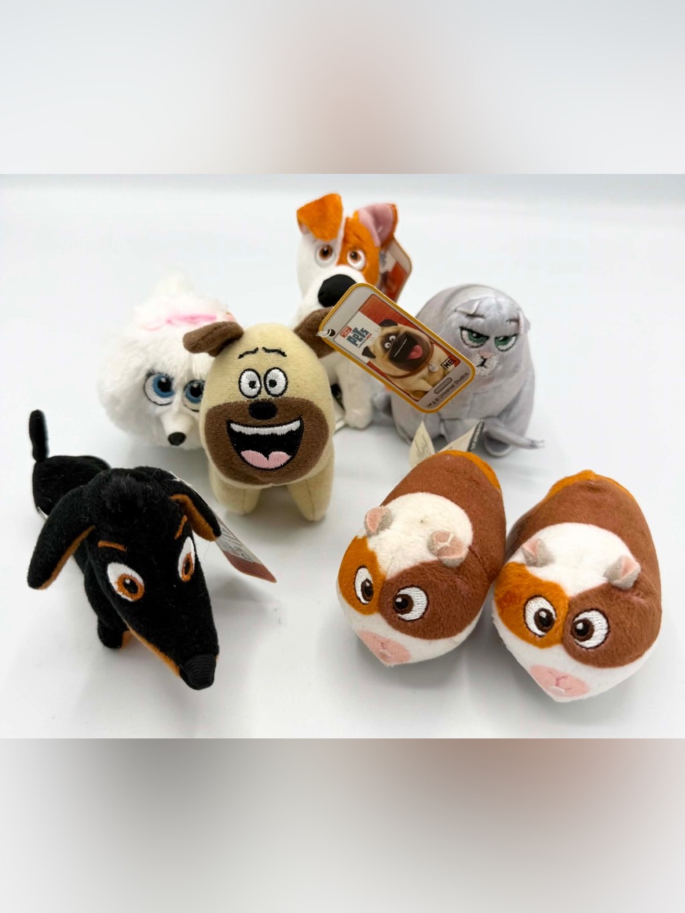 2016 McDonald's The Secret Life of Pets Happy Meal Toy Collectables Plush Lot